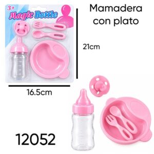 Mamadera con plato y accesorios 521