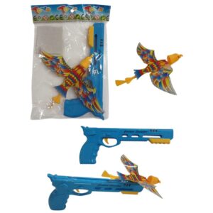 Pistola lanza aviones bolsa