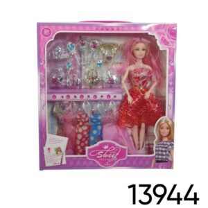 Muñeca caja 512 con vestido