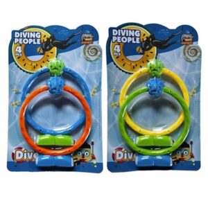 Juego buceo aros con dinosaurio 666