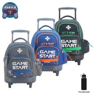 Mochila carro 18 pulgadas Gamer. Piso Reforzado