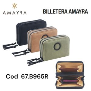 Billetera Amayra 2 divisiones corta 659