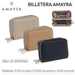 Billetera Amayra corta 2 divisiones 1635