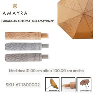 Paraguas corto automático Amayra 024