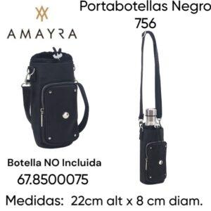 Portabotella negro 756