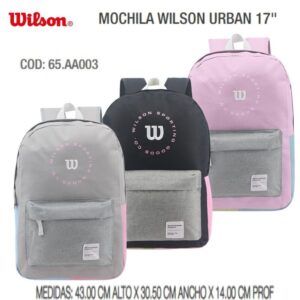 Mochila 17 pulgadas Wilson urban 161