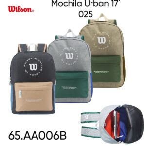 Mochila 17 pulgadas Wilson Urban 025