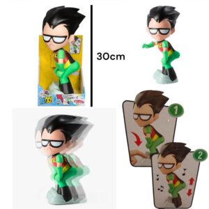 Muñeco 30cm . Robin bailarín. Teen Titans
