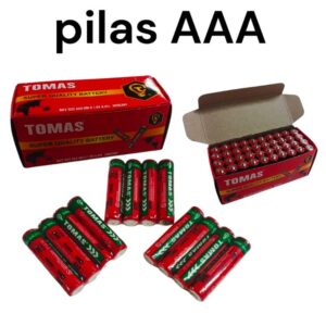Pilas AAA X 4 unidades Tomas