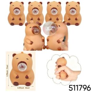 Apretable capibara con globo (511796)