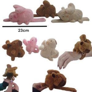 Peluche capibara 12cm con alitas a cuerda