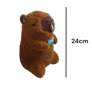 Peluche capibara con moquito 24cm