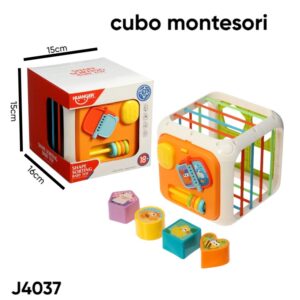 Cubo didactico montesori (J4037)