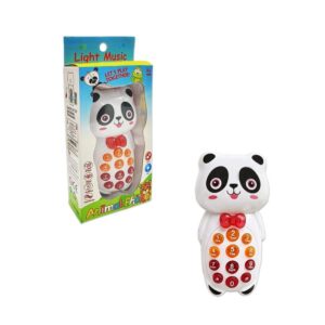 Telefono Panda con luz y sonido