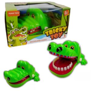 Juego de destreza- Cocodrilo mordedor . Tricky Toy