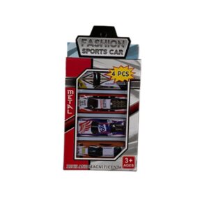 Set de autos metalcaja x 4 xl804