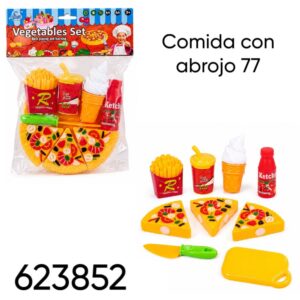 Set comida con abrojo 77 (623852)