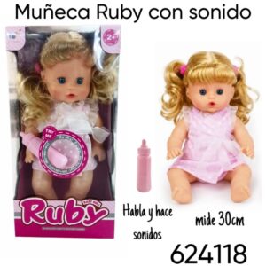 Muñeca Ruby con sonido (624118)
