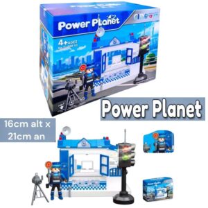 Muñeco Power Comisaria con accesorios y semáforo.