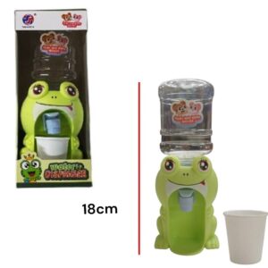 Dispenser de agua rana 18cm x 8cm