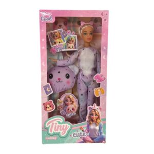 Muñeca Tiny Cute disfrazada unicornio 77429