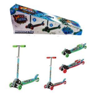 Monopatin 3 ruedas invertidas Go Speed Street.Soporta hasta 50kg