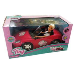 Muñeca Tiny con su auto