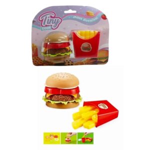 Hamburguesa con papas Tiny