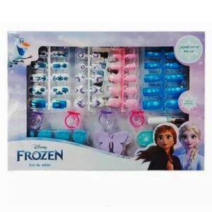Set de uñas Frozen con accesorios 74346