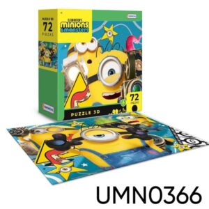 Rompecabezas 3D Minions