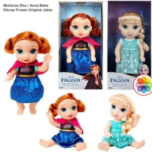 MUÑECA FROZEN ELSA/ANA BEBE ORIGINAL TAPIMOVIL
