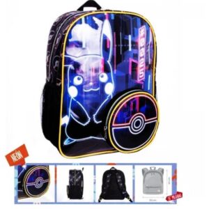 Mochila 16 pulgadas Pokemon Neon