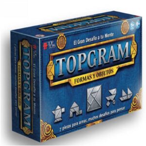 Juego de ingenio Topgram formas y objetos. +6 años.