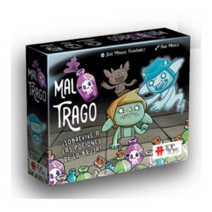 Juego de naipes TT Mal trago. +8 años. De 4 a 10 jugadores.