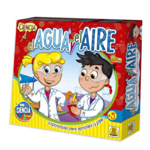 Juego de ciencia Agua y aire. Permite conocer las características propias del agua y aire. Incluy 12 puzzle de 2 piezas cada uno