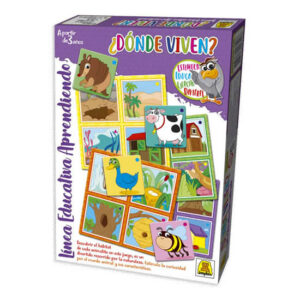 Juego asociacion- Donde Viven