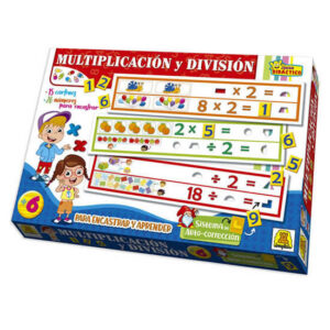 Juego numeros. Multiplicación y división