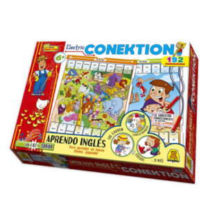Juego interactivo Electric conektion aprendo inglés con uz y sonido,192 preguntas