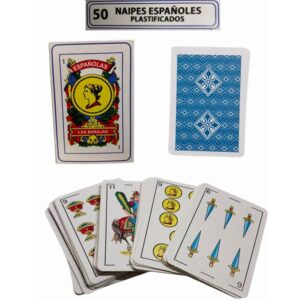 Naipes Españones x 50 plastificados. Nacion