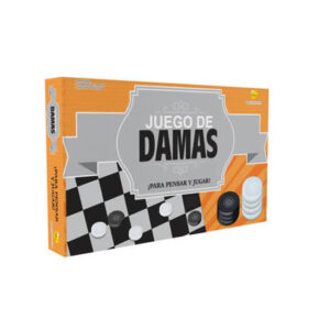 Juego damas economica fichas plasticas.