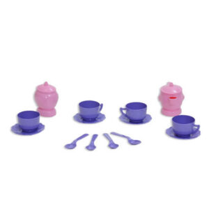Set de Cafe x 14 piezas. Plastico.