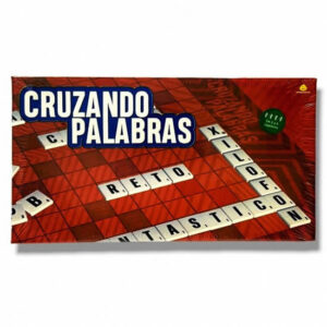 Juego palabras,cruzando palabras fichas plasticas