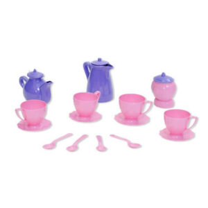 Set de Te y Cafe x 15 piezas. Plastico.
