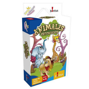 Juego de naipes infantiles animales escondidos
