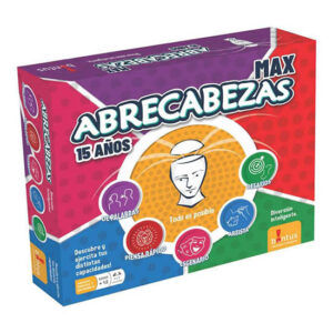 Juego de naipes grande abrecabezas max.Incluye tablero.