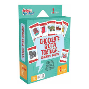 Juego de naipes b chocolate bota