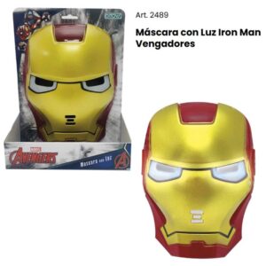 Mascara con luz Iron Man 2489