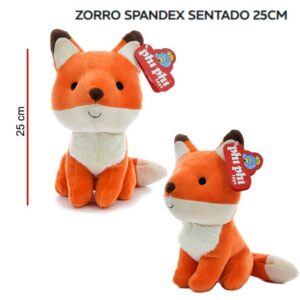 Zorro sentado 25cm spandex