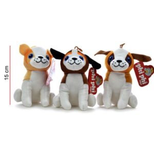 Perro 3 razas 15cm