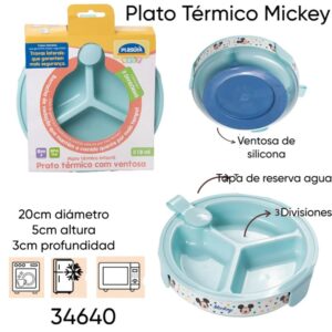 Plato Termico Mickey con ventosa (54640)